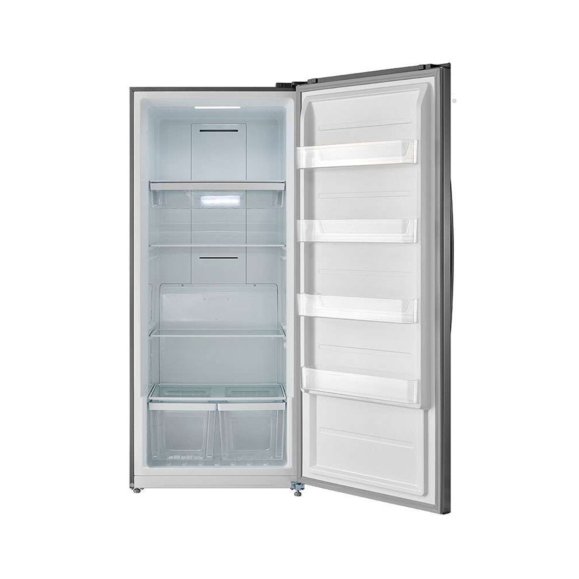 Midea Switch  595Lt Upright Fridge Metallic