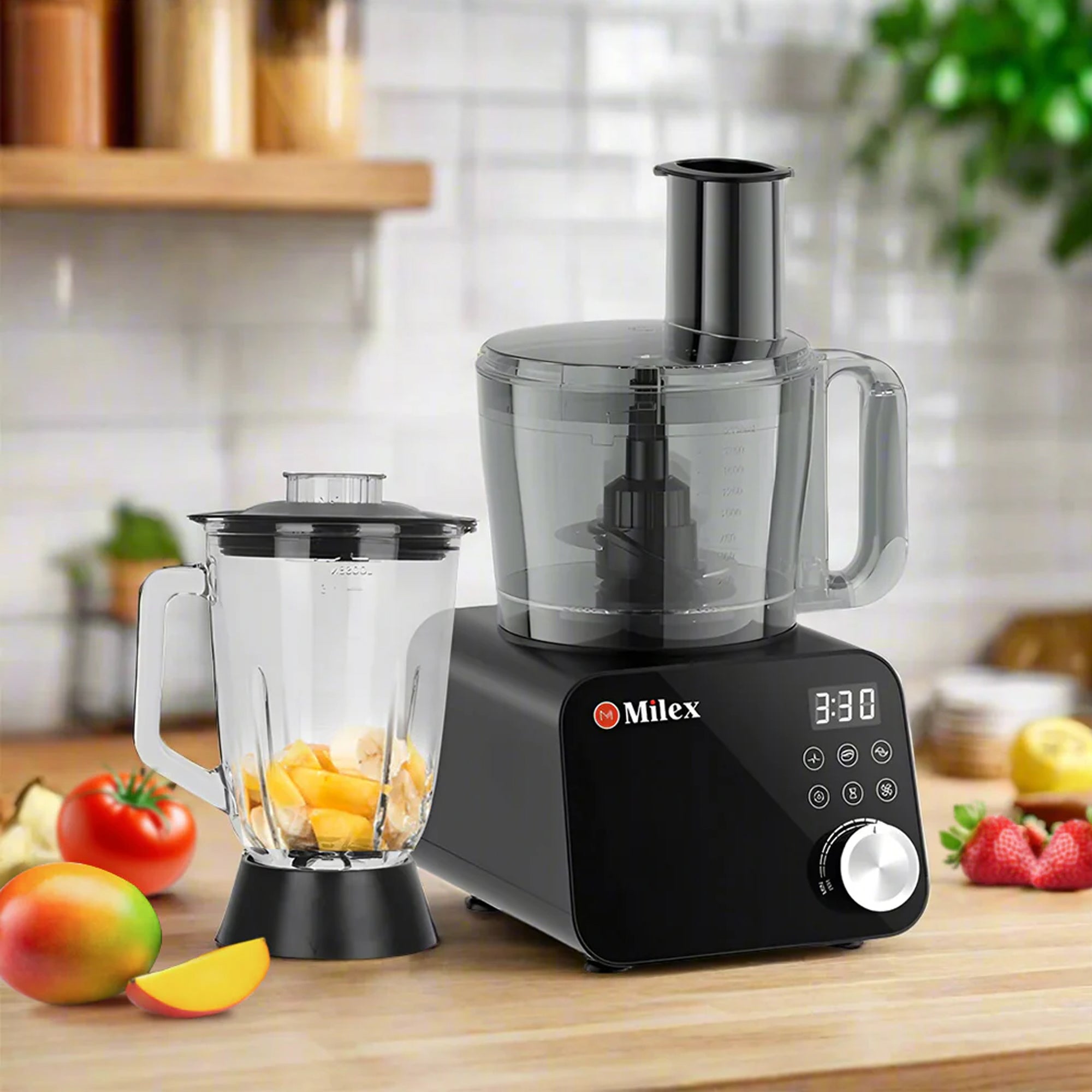 Milex Nutri Multi Food Processor Black