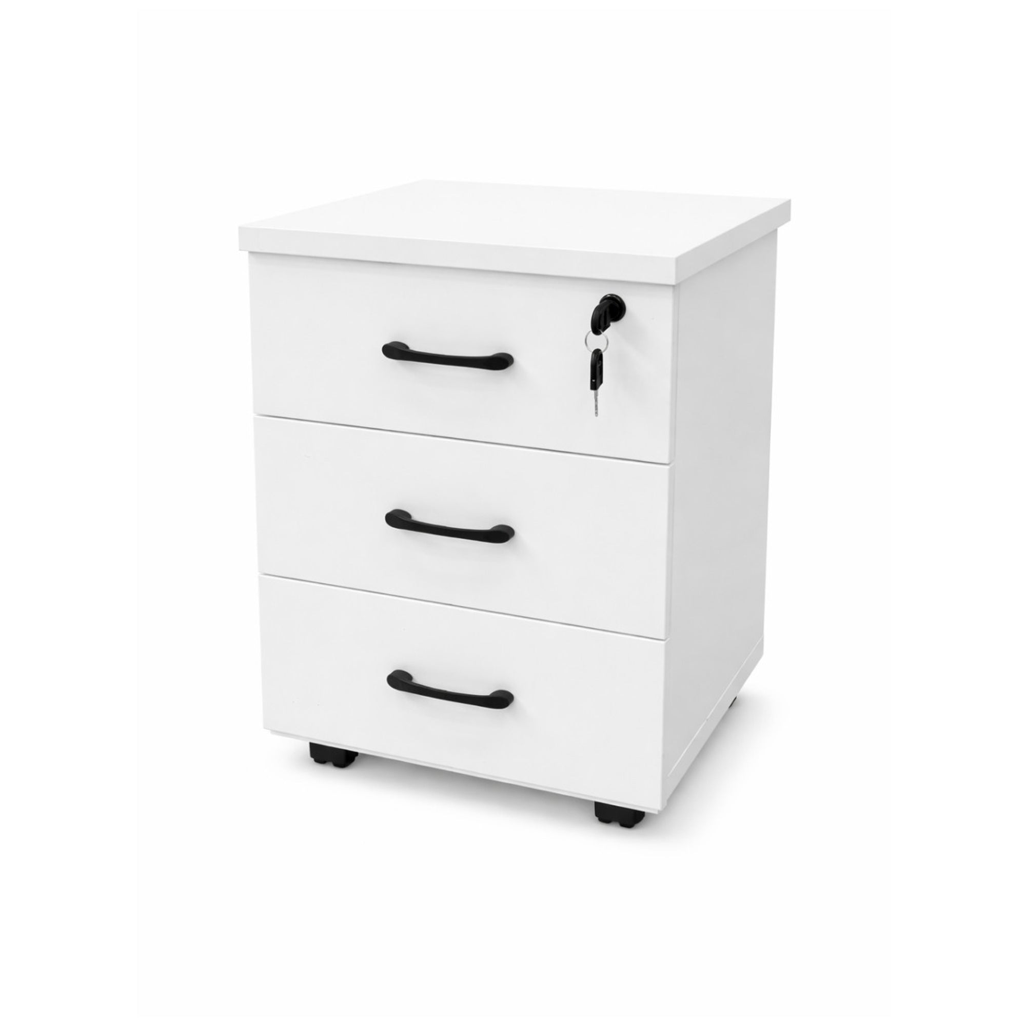 Modern 3 Drawer Chest of Drawers White