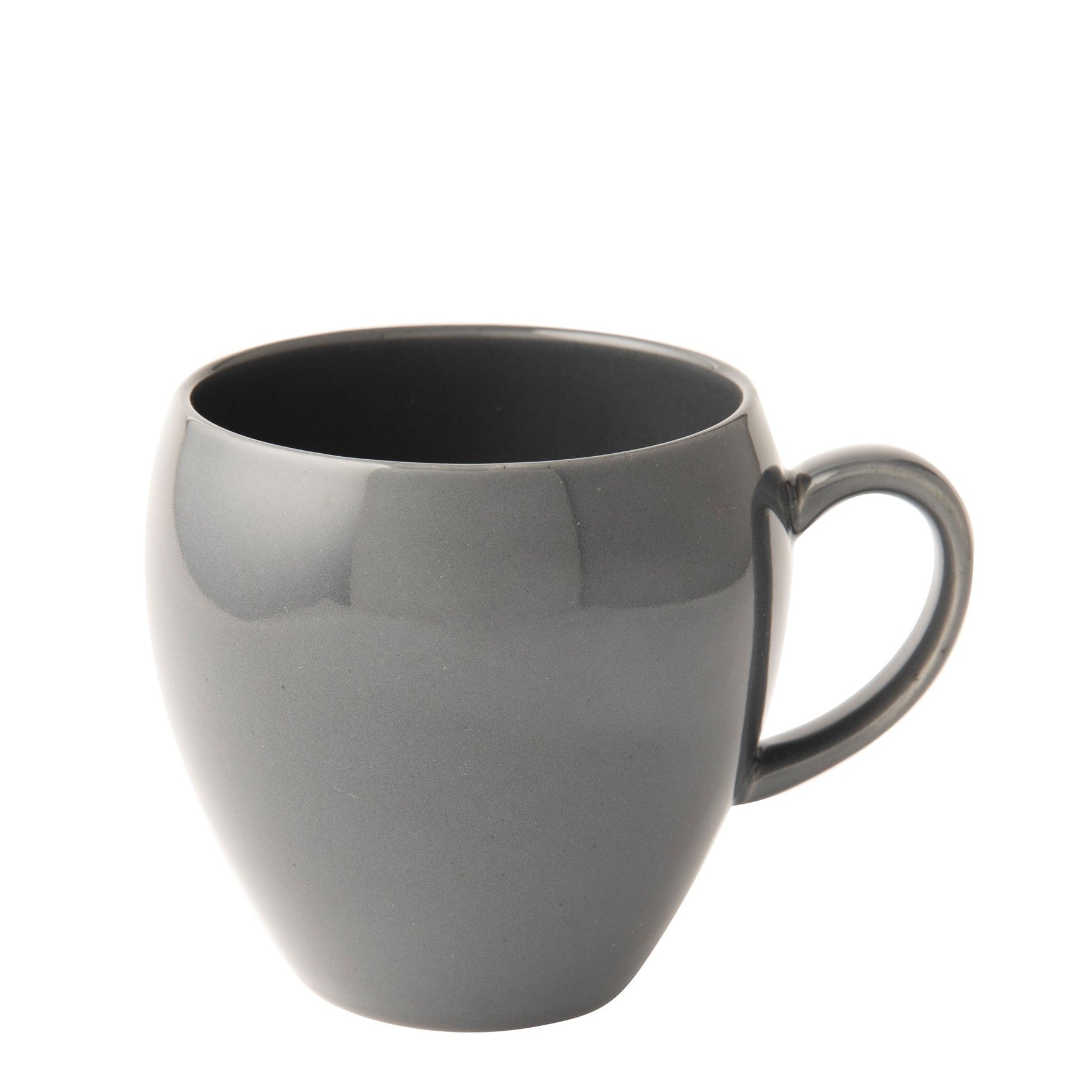 Omada Irregular 400ml Coffee Mug - Dark Grey
