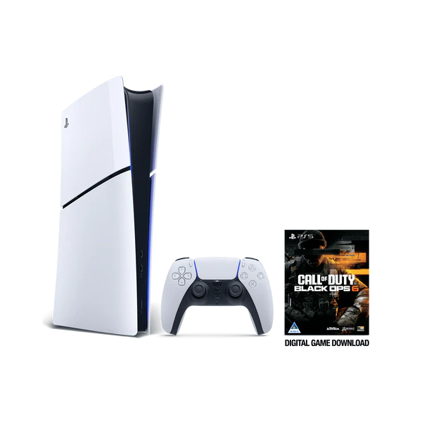 PS5 Slim Digital + Call of Duty: Black Ops 6 (Voucher) Bundle