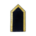 70 x 130cm Musallah Black & Gold