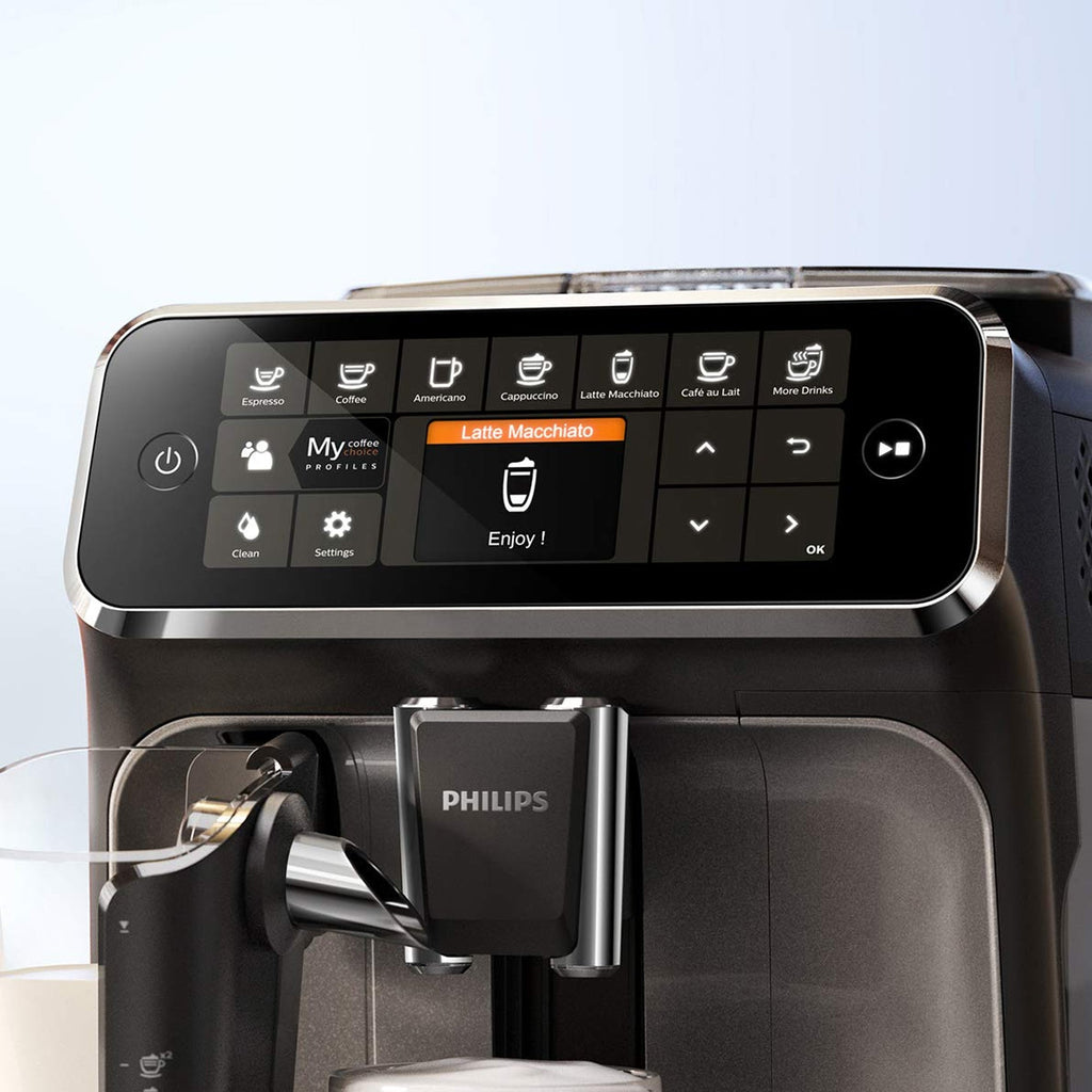 Philips 4300 Series Fully Automatic Espresso Machine Black