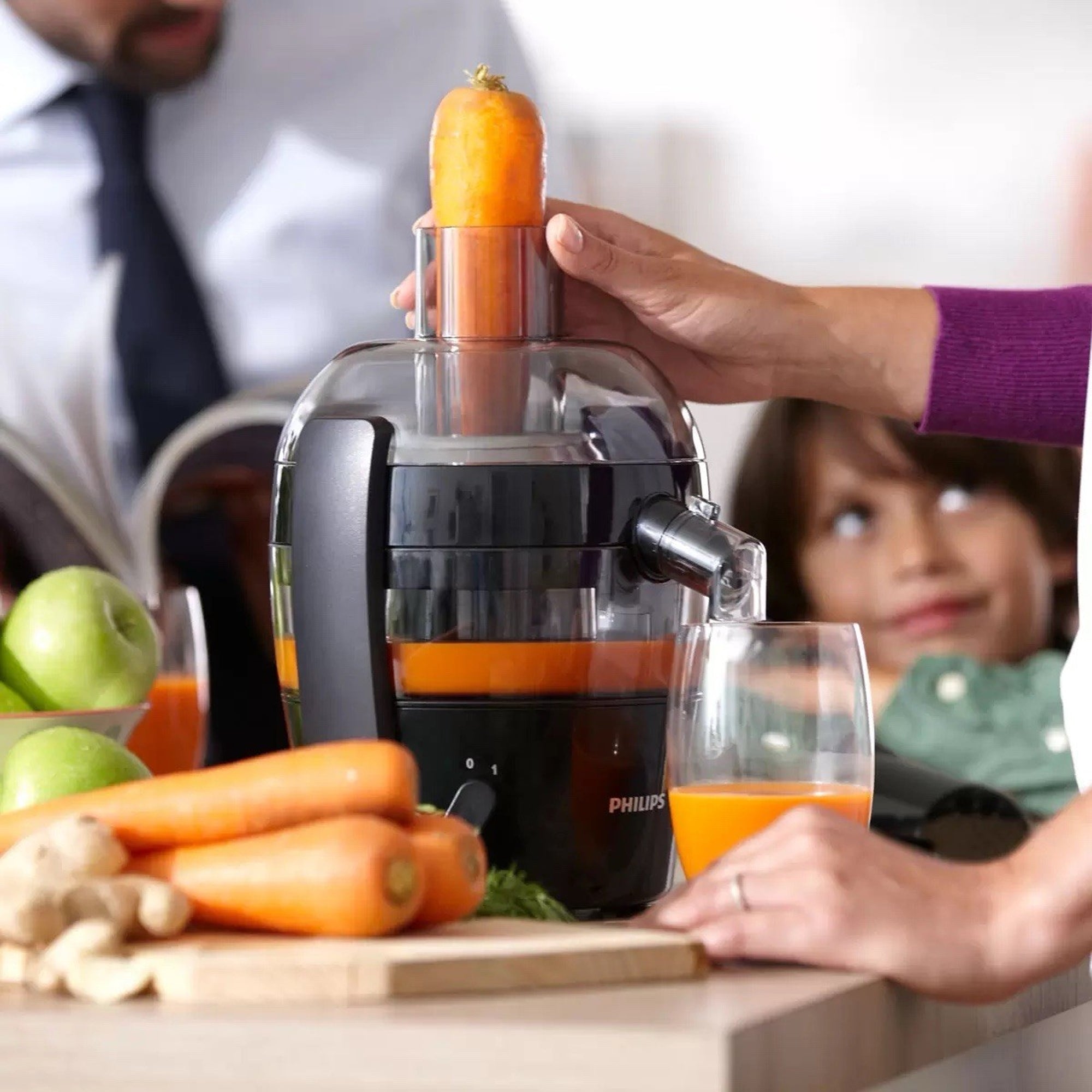 Philips Viva Collection 400W Juicer Ink Black