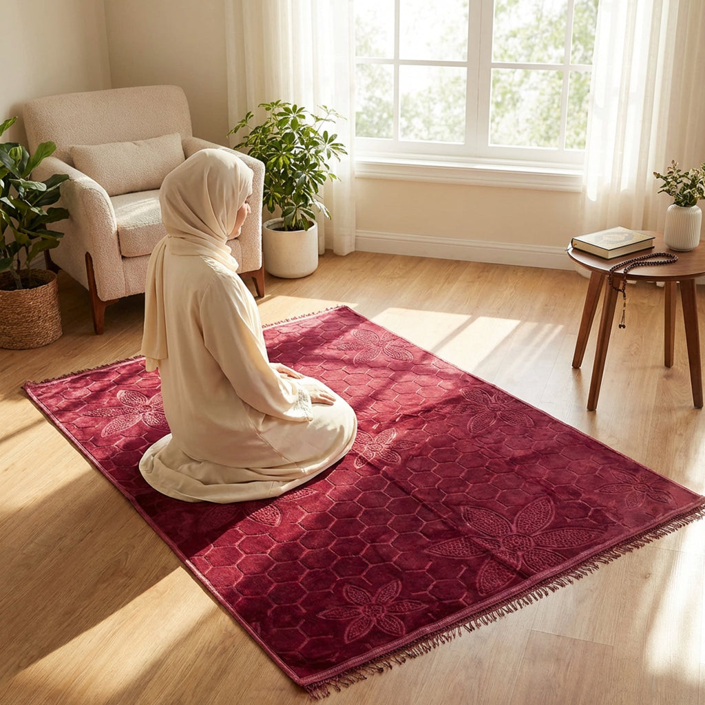 1.6 x 2.3m Musallah Red