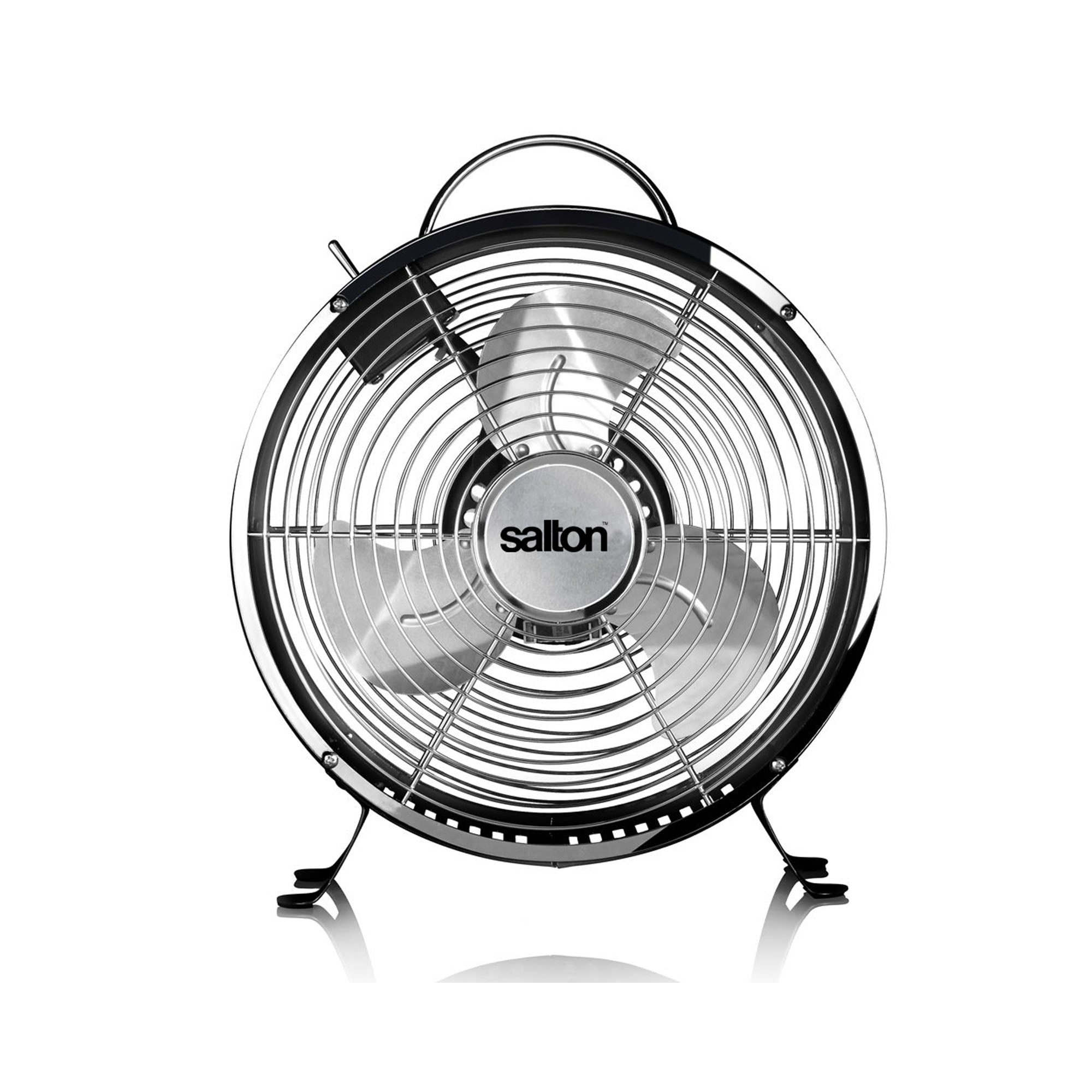 Salton 20cm Retro Fan Black
