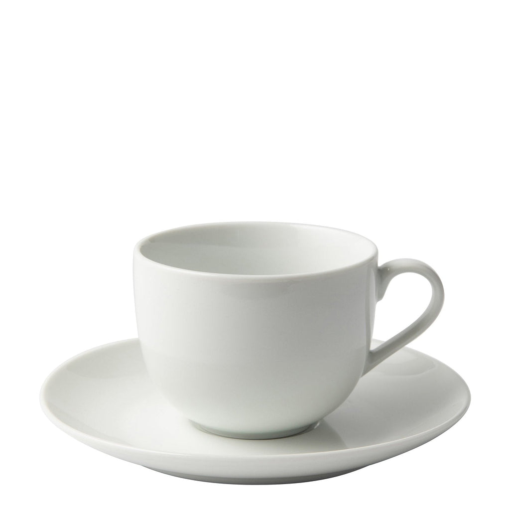 Jenna Clifford Galateo Coupe Cup & Saucer - Super White