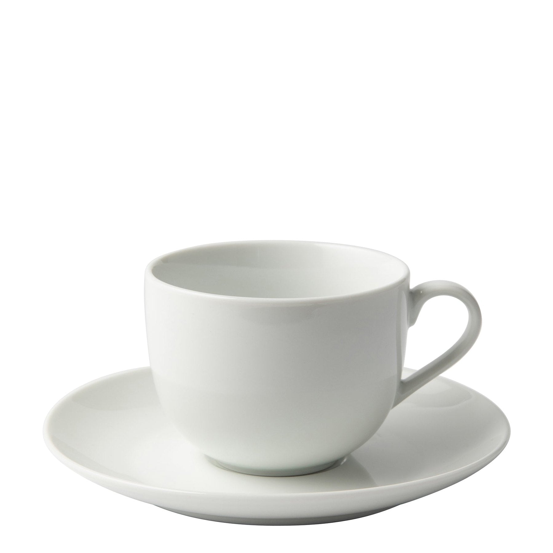 Jenna Clifford Galateo Coupe Cup & Saucer - Super White