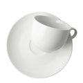 Jenna Clifford Galateo Coupe Cup & Saucer - Super White