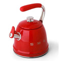 Smeg Whistling Stovetop Kettle - Red