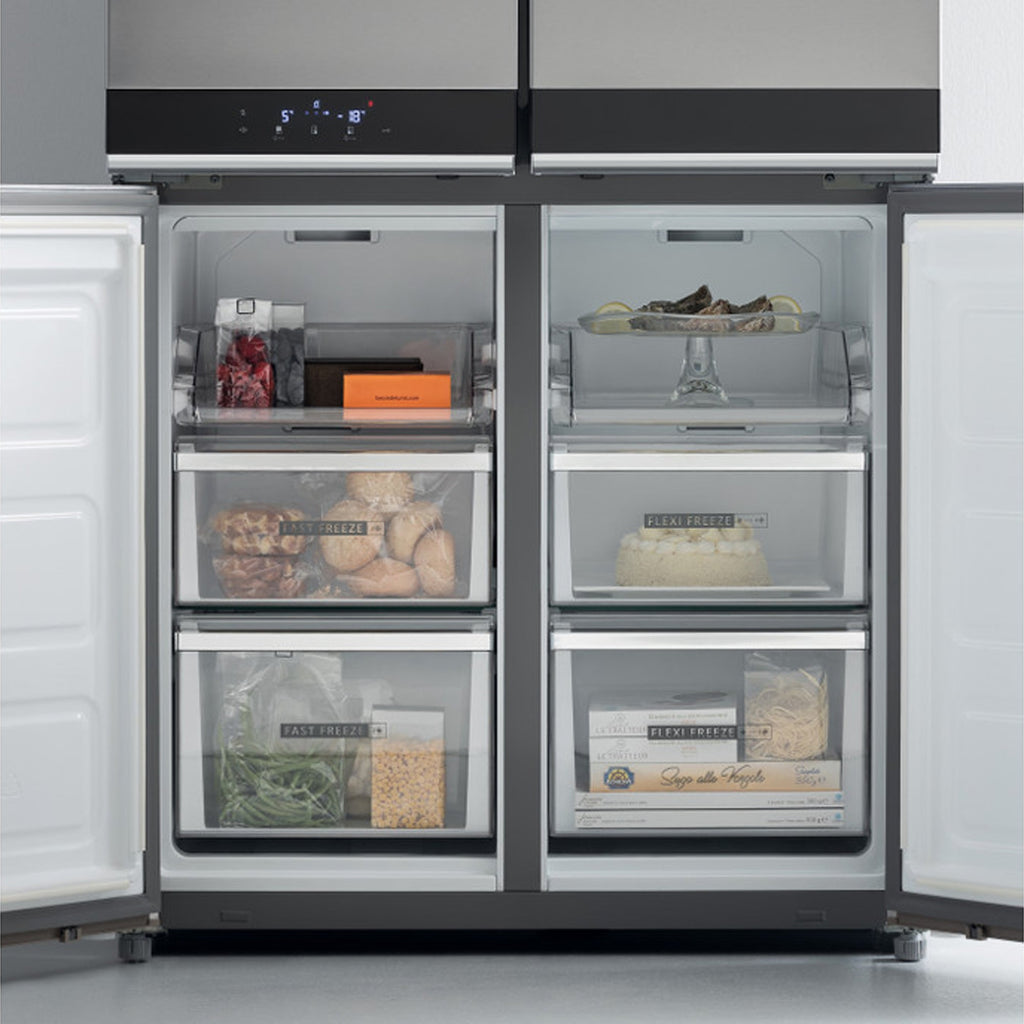 Whirlpool 591Lt 4 Door Fridge Inox