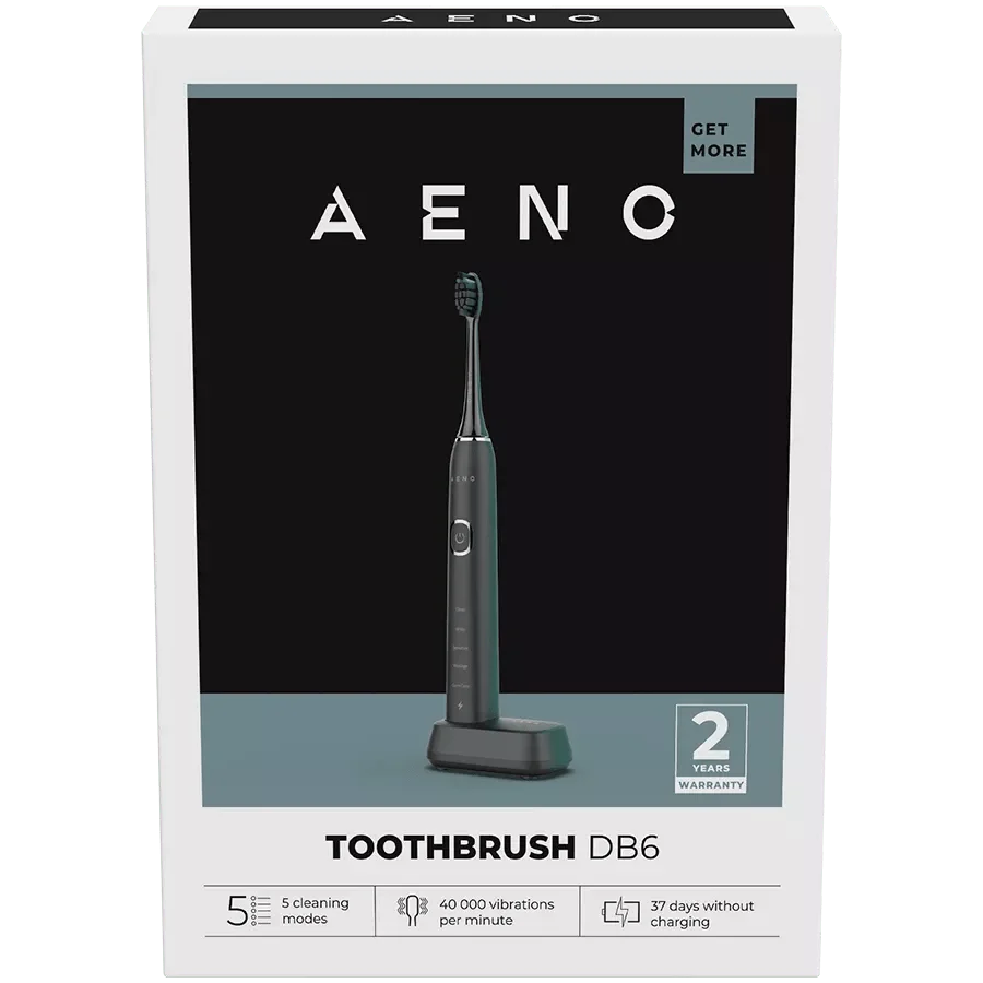 AENO Sonic Electric Toothbrush DB6 Black ADB0006