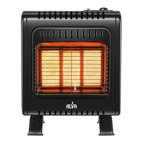 Alva 3 Panel Mini Gas Heater GH303