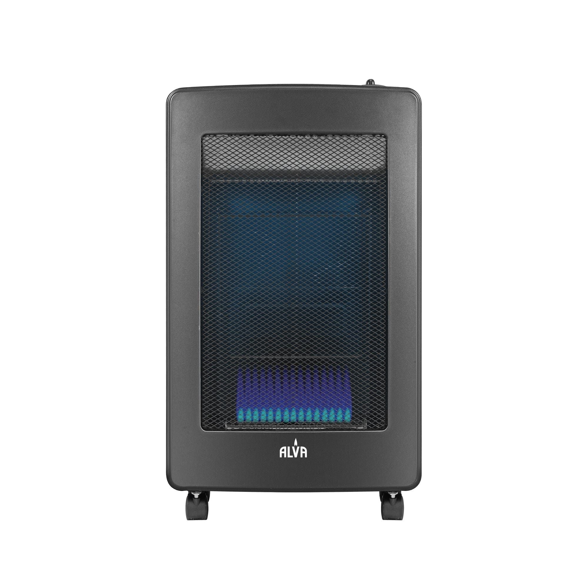 Alva Blue-Flame Convection Gas Heater Black GH305