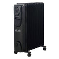 Alva 11 Fin 2500W Glossy Black Oil Heater AOH201-11