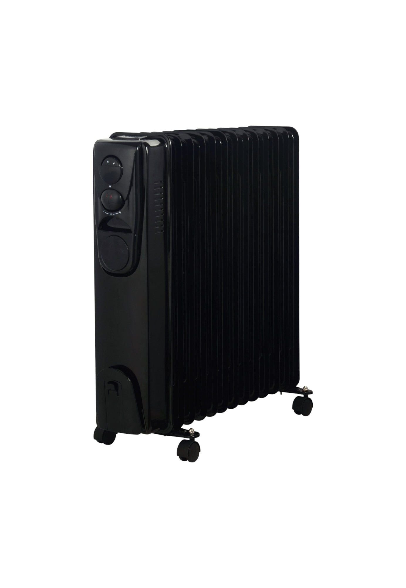 ALVA 13 Fins 2500W Oil Filled Heater Glossy Black AOH201-13