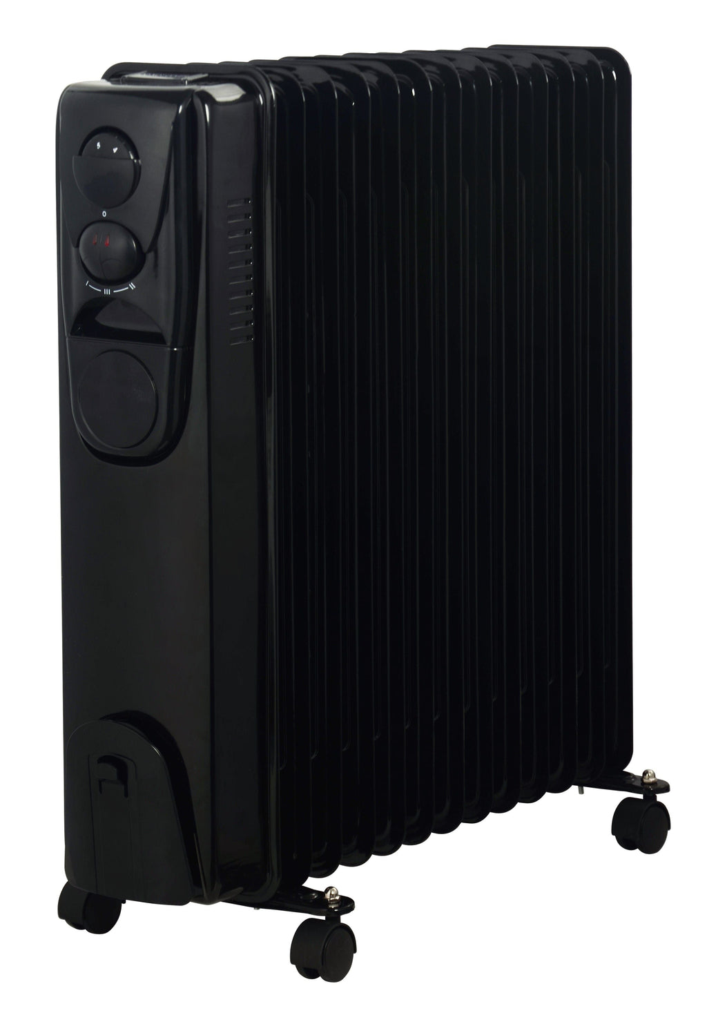 ALVA 13 Fins 2500W Oil Filled Heater Glossy Black AOH201-13
