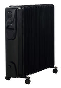 ALVA 13 Fins 2500W Oil Filled Heater Glossy Black AOH201-13