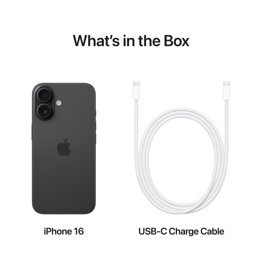 Apple iPhone 16 128GB - Black