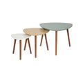 Atmosphera Mileo 3 Piece Nesting Table Set Multicoloured