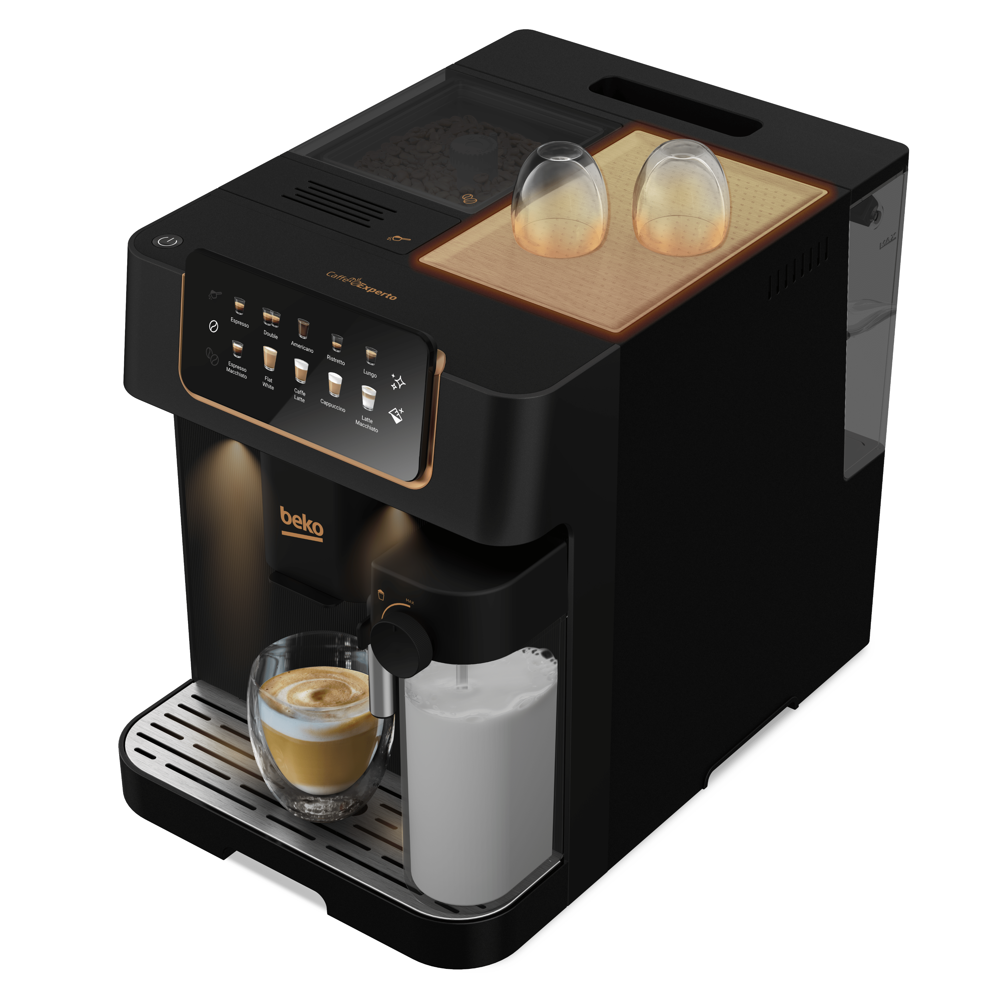 Beko Caffe Experto Espresso Machine (19 Bar) CEG 7404 C