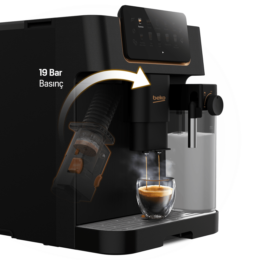 Beko Caffe Experto Espresso Machine (19 Bar) CEG 7404 C