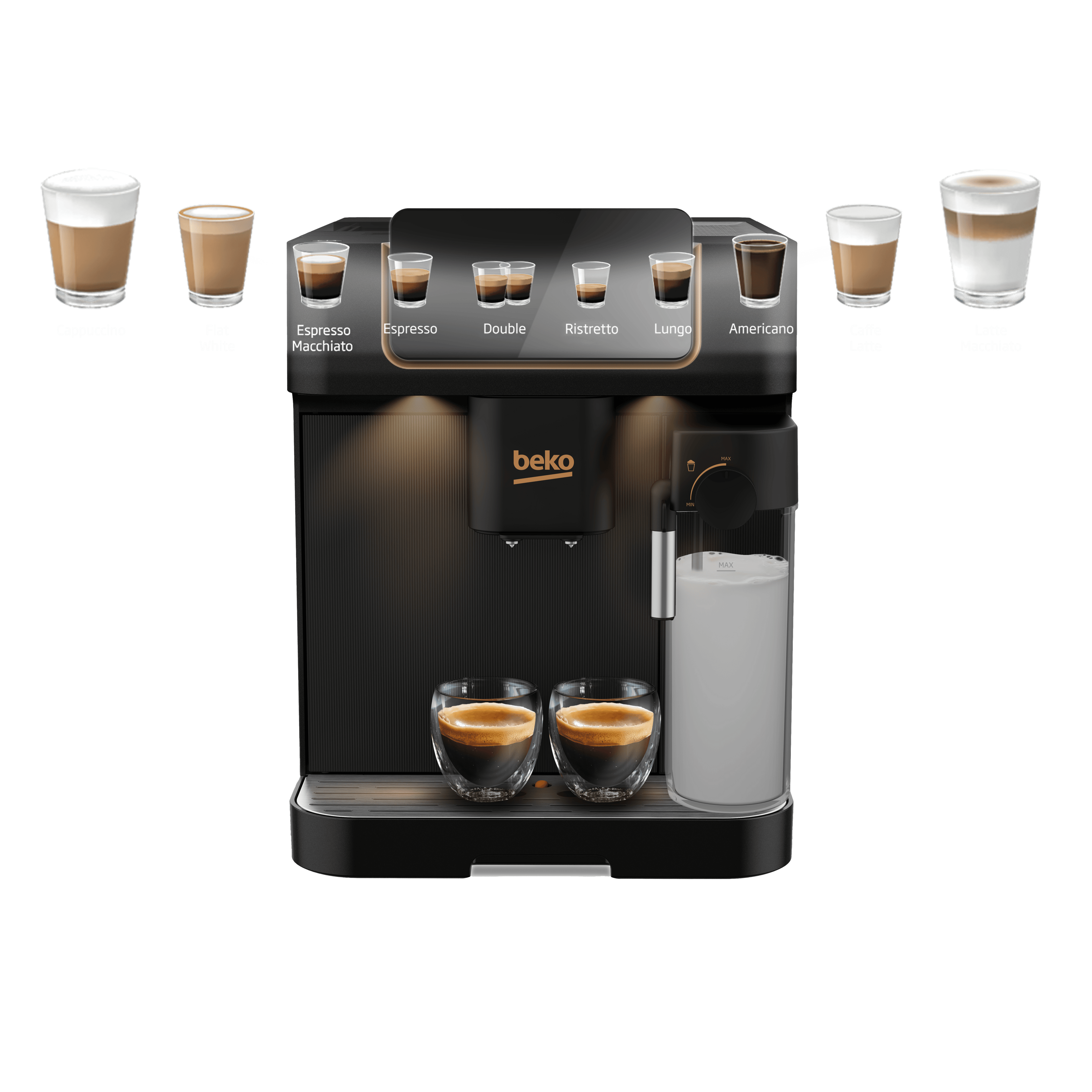 Beko Caffe Experto Espresso Machine (19 Bar) CEG 7404 C
