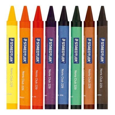 Staedtler Wax Crayons Jumbo 8 Pack 229 NC8