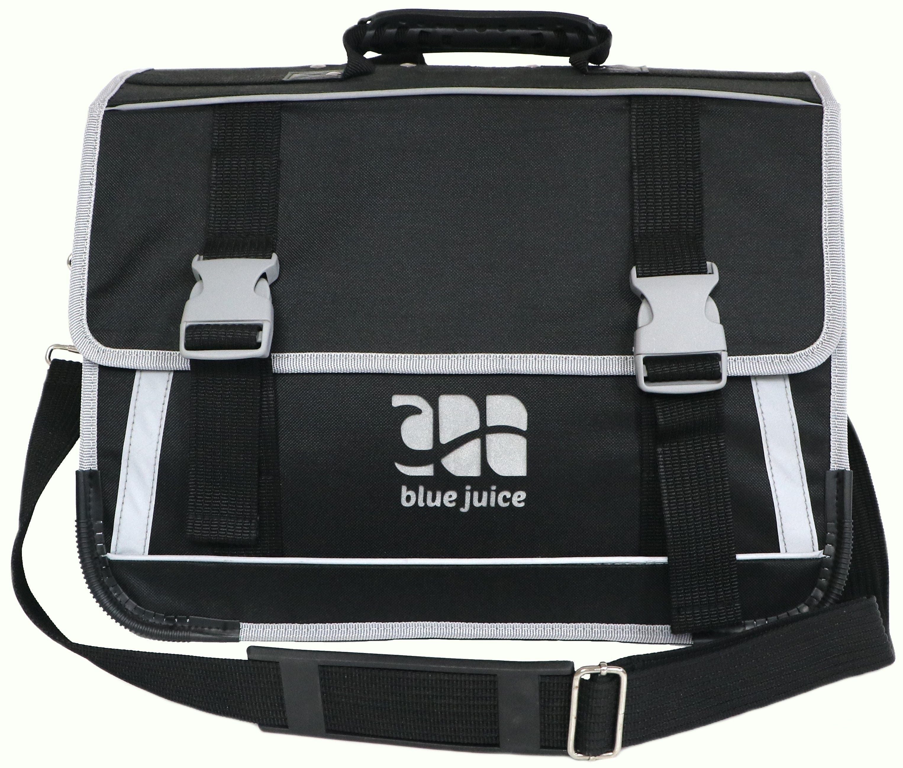 Blue Juice 7 Division Briefcase Black 627-40