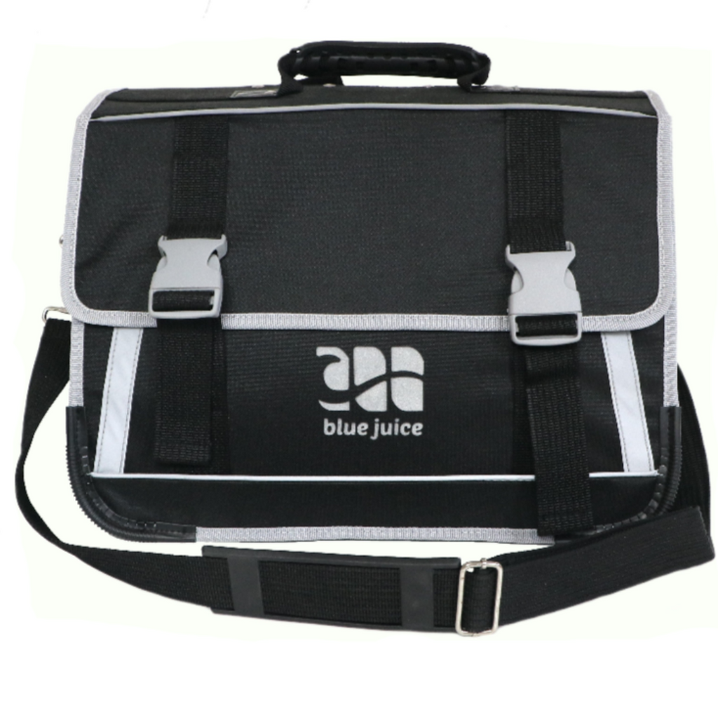 Blue Juice 7 Division Briefcase Black 627-40