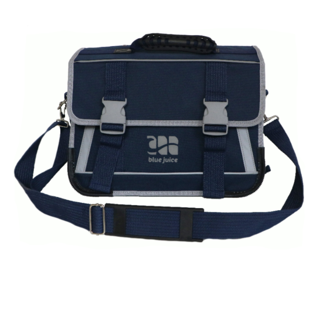 Blue Juice 7 Division Briefcase Navy 627-40