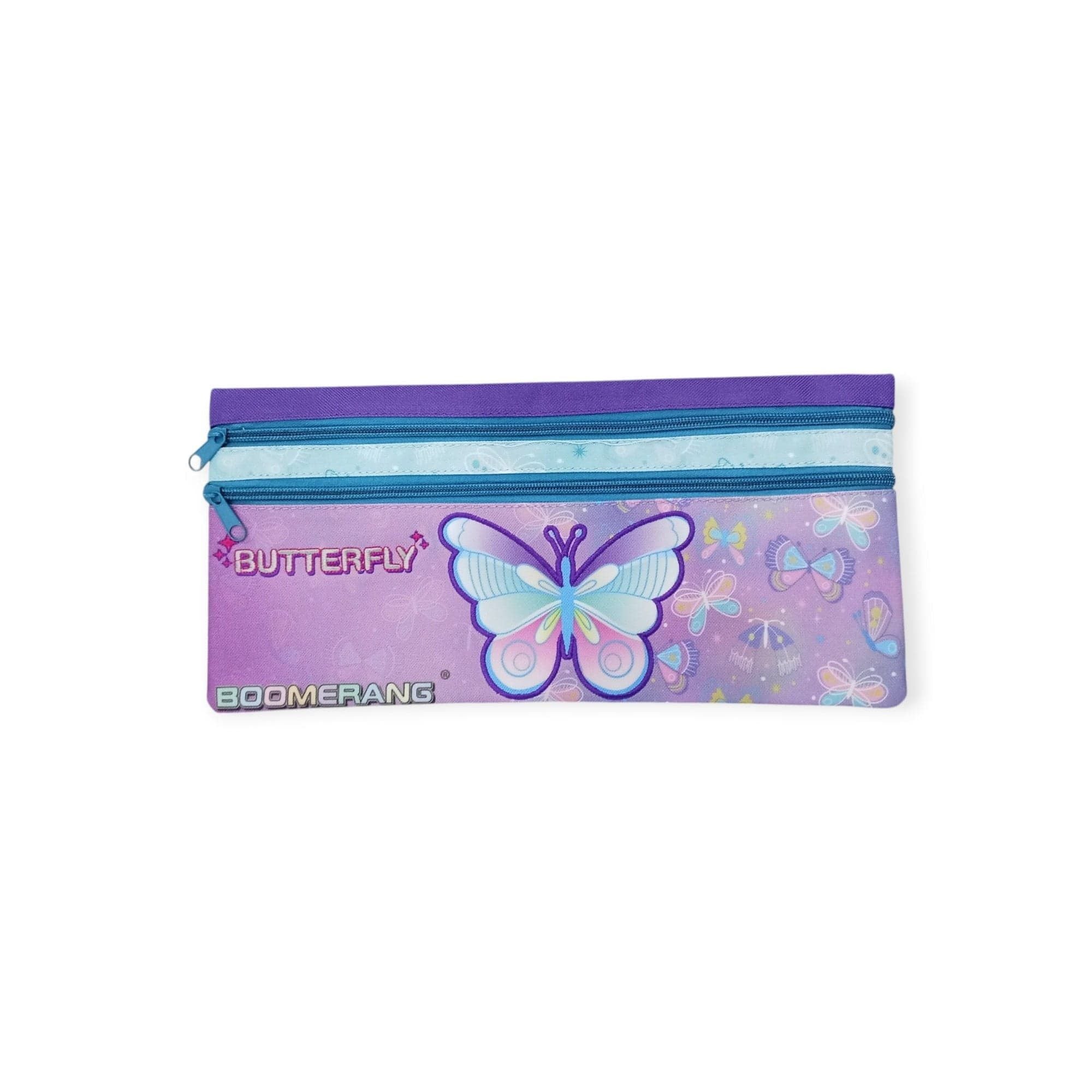 Boomerang School Pencil Case 2 Zip S-065