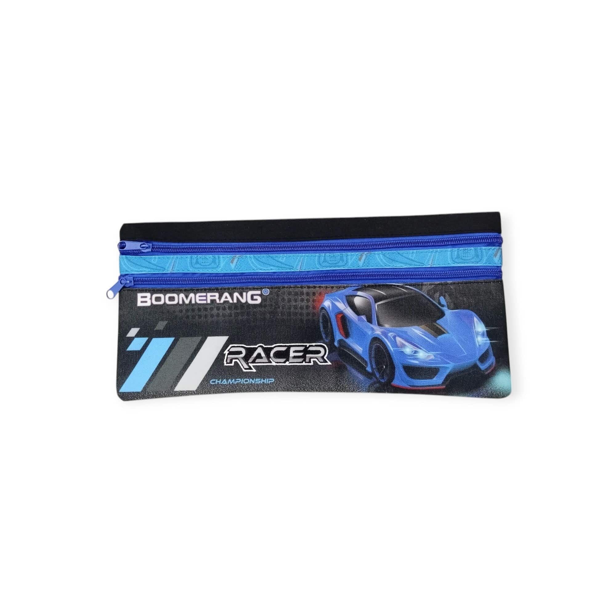 Boomerang School Pencil Case 2 Zip S-065
