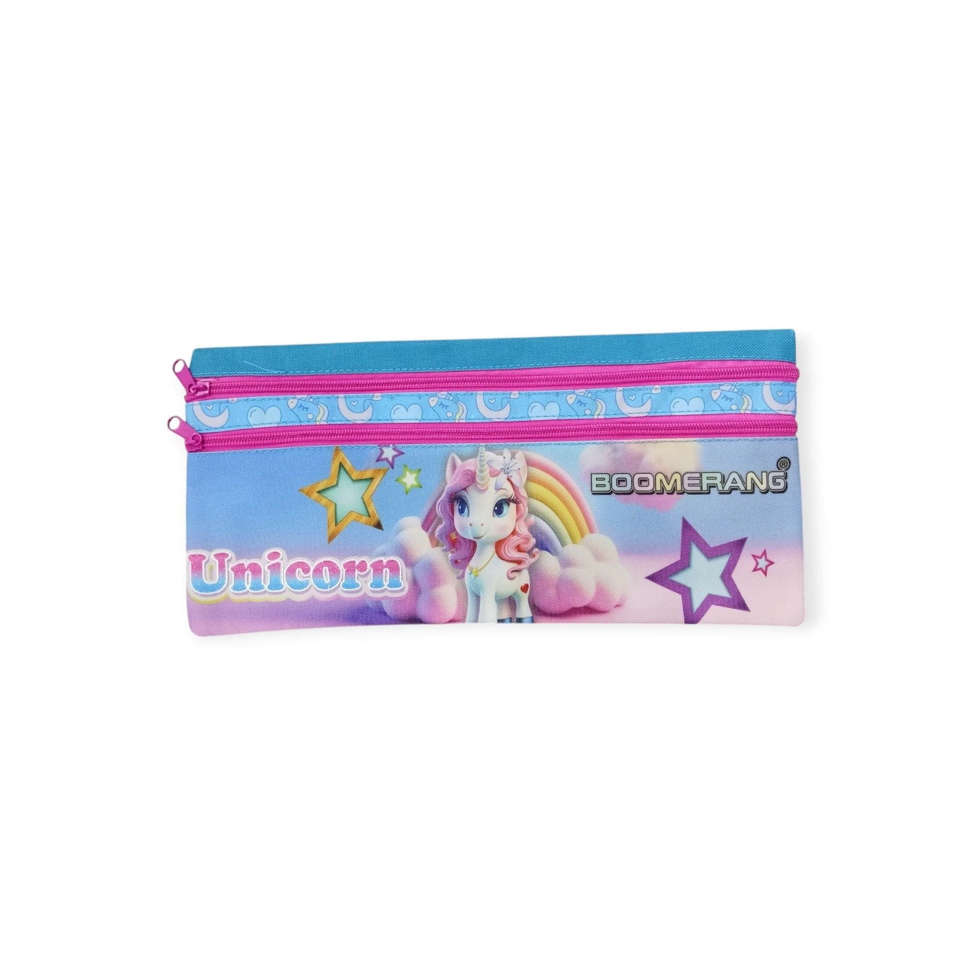 Boomerang School Pencil Case 2 Zip S-065