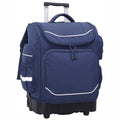 Boomerang School Bag Xl Hardbase Trolley Backpack Blue S-2982