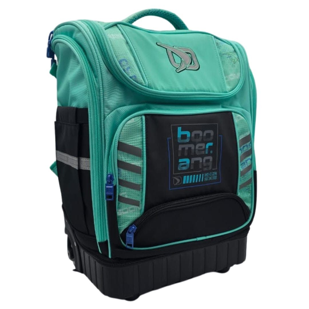 Boomerang School Bag Hardbase Trolley Bag Green/Black S-540-14