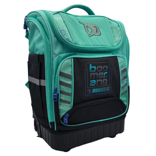 Boomerang School Bag Hardbase Trolley Bag Green/Black S-540-14
