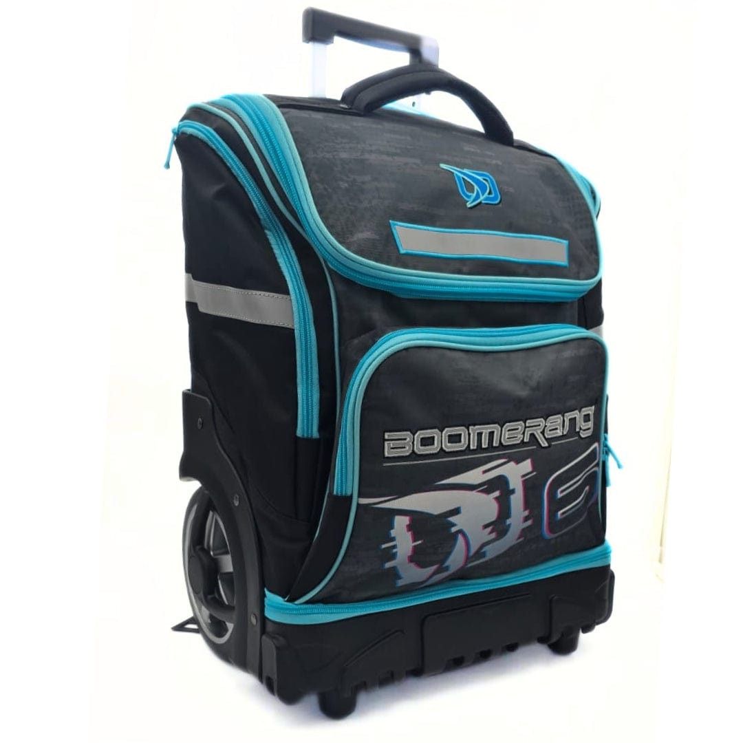 Boomerang School Bag Hardbody Big Wheel Trolley Bag Powder Blue