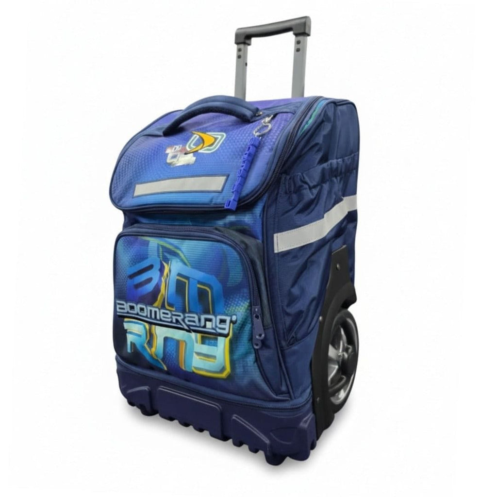Boomerang Hardbody Big-Wheel XXL Trolley School Bag Blue S-545-B2