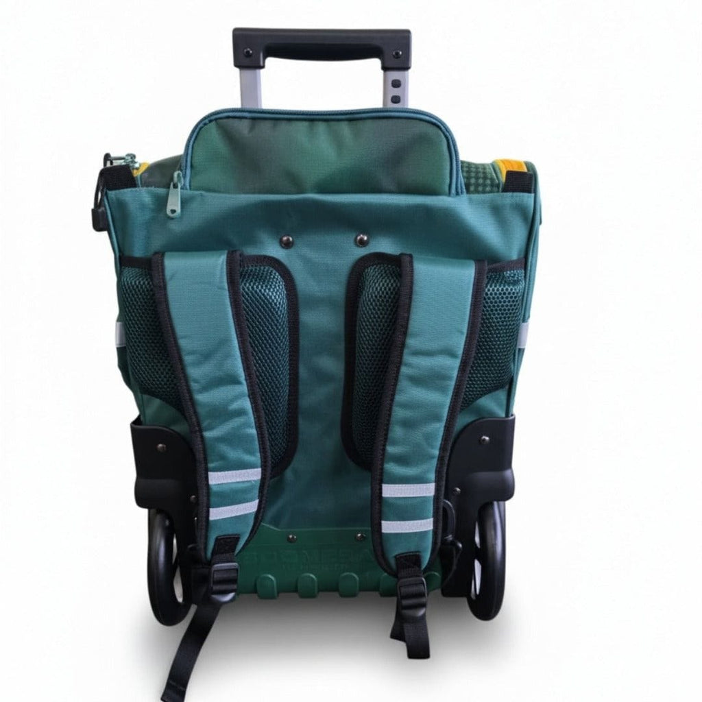 Boomerang Hardbody Big-Wheel XXL Trolley School Bag Bag Green S-545-B5