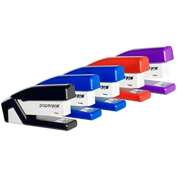 Bostitch InJoy Spring Powered Compact Stapler 20 Sheets Blue 1558
