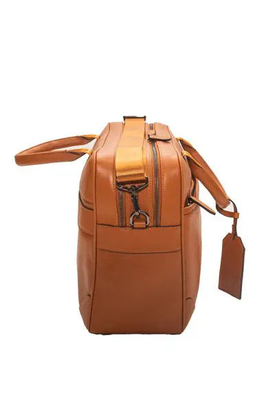 Journeyman Leather 15.6" Laptop Bag Tan LB1104