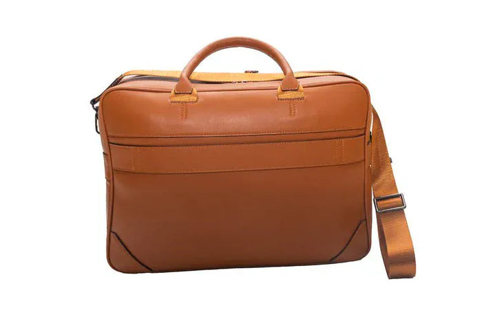 Journeyman Leather 15.6" Laptop Bag Tan LB1104