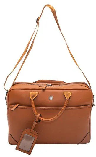 Journeyman Leather 15.6" Laptop Bag Tan LB1104