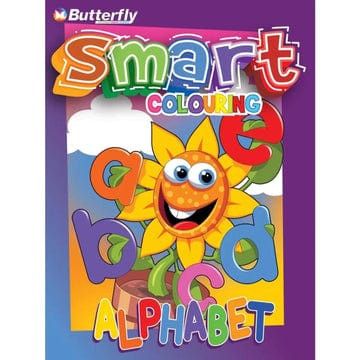 Butterfly Alphabet Smart Colouring Book 96 Pages