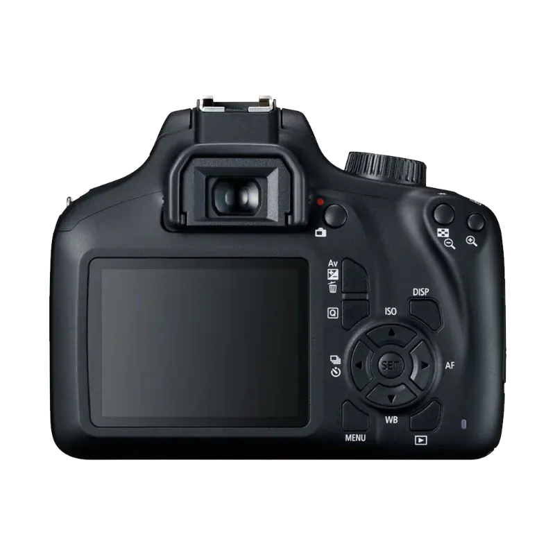 Canon 4000D 18MP DSLR Starter Bundle - Black