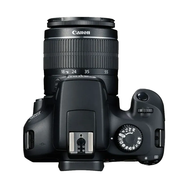 Canon 4000D 18MP DSLR Starter Bundle - Black