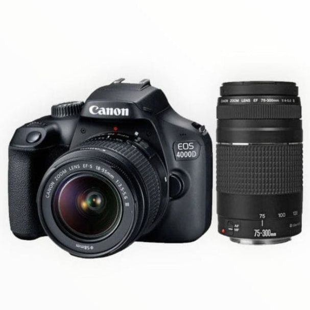 Canon EOS 4000D Double DC Kit