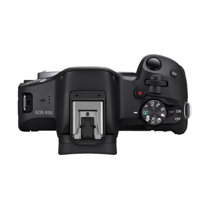 Canon EOS R50 Mirrorless Camera with 18-45mm Lens with Bag and SD Card