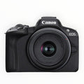 Canon EOS R50 Mirrorless Camera with 18-45mm Lens with Bag and SD Card